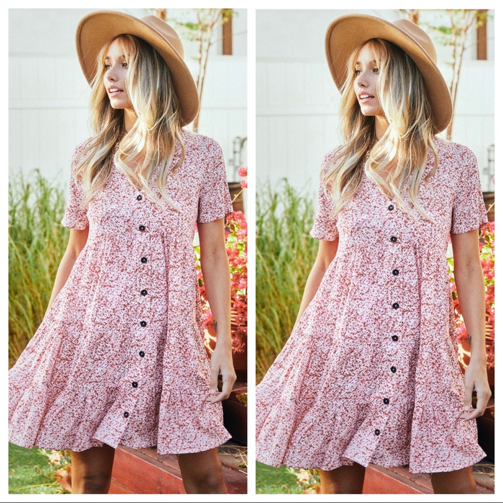 ✨LAST ONE✨Floral print tiered dress - Picture 6 of 7